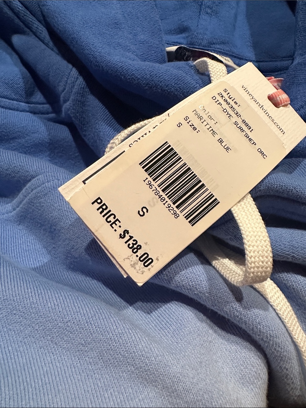 Vineyard vines The Shep Shirt Blue and White Men's Shirt ,S, new - Picture 8 of 9